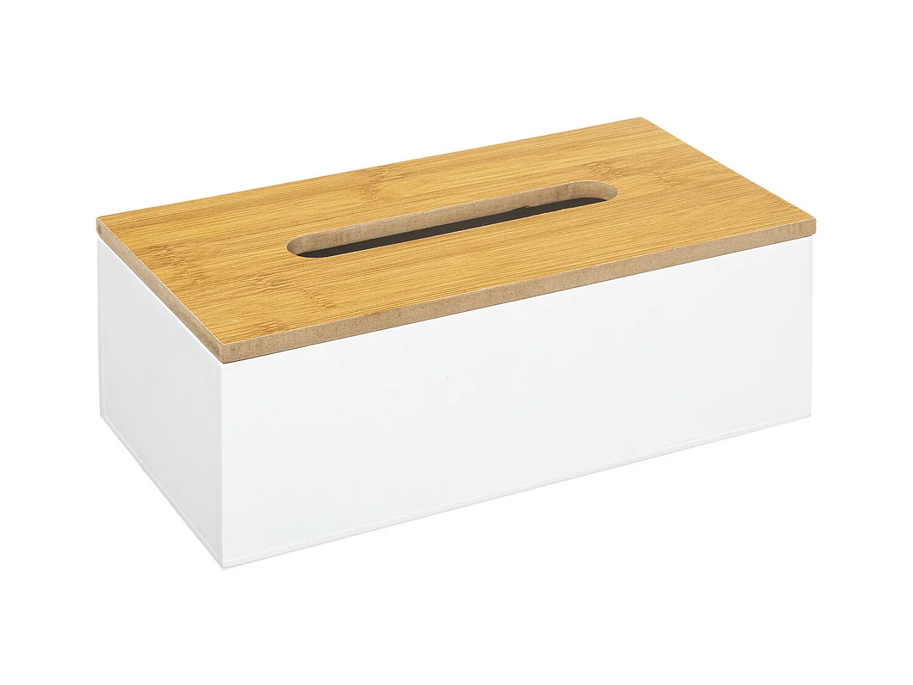 Boîte à Mouchoirs en bois Blanc