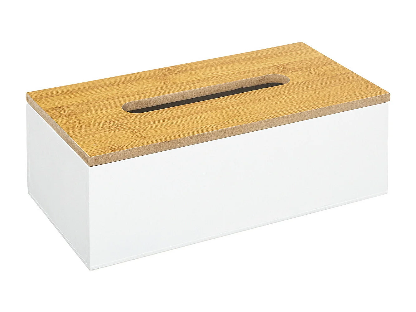 Boîte à Mouchoirs en bois Blanc