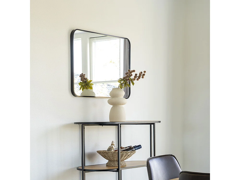 Nosara - Vase de forme organique en grès H26,5cm - Ivoire