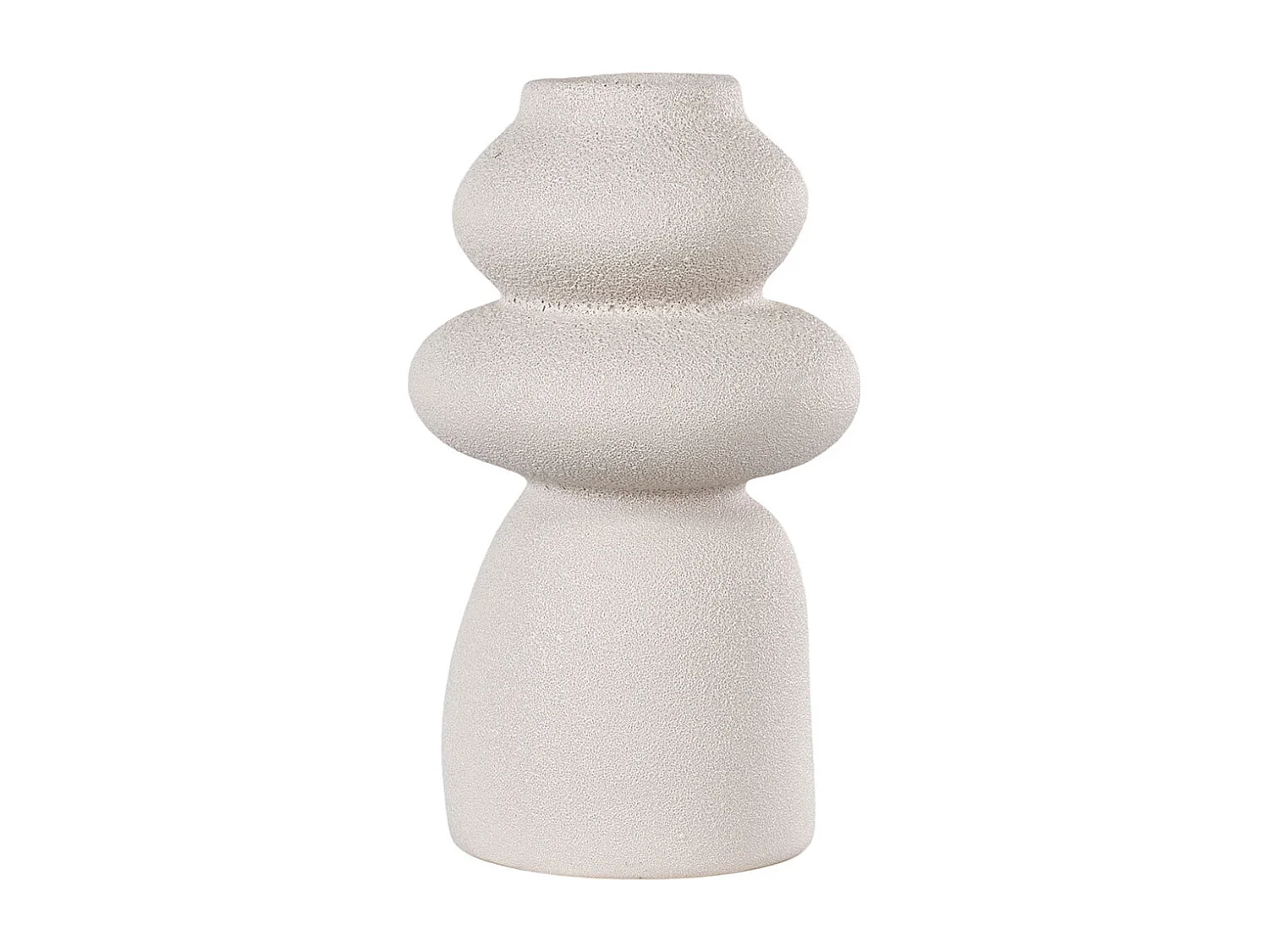 Oeiras vase céramique beige.