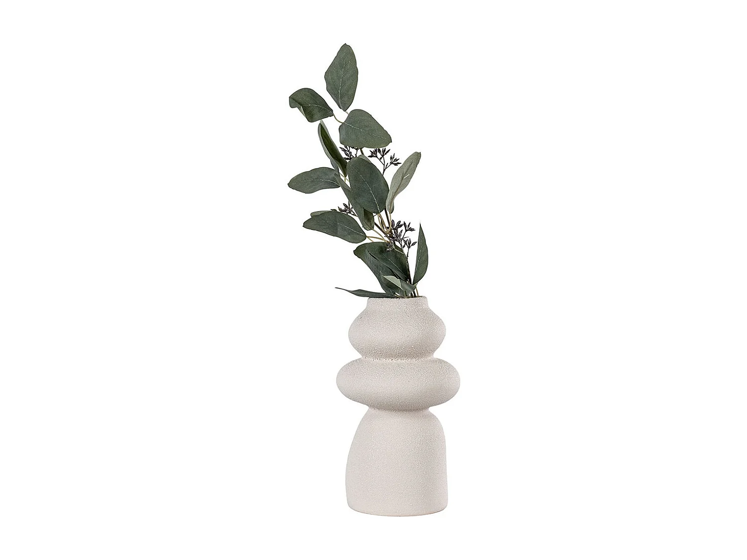 Oeiras vase céramique beige.