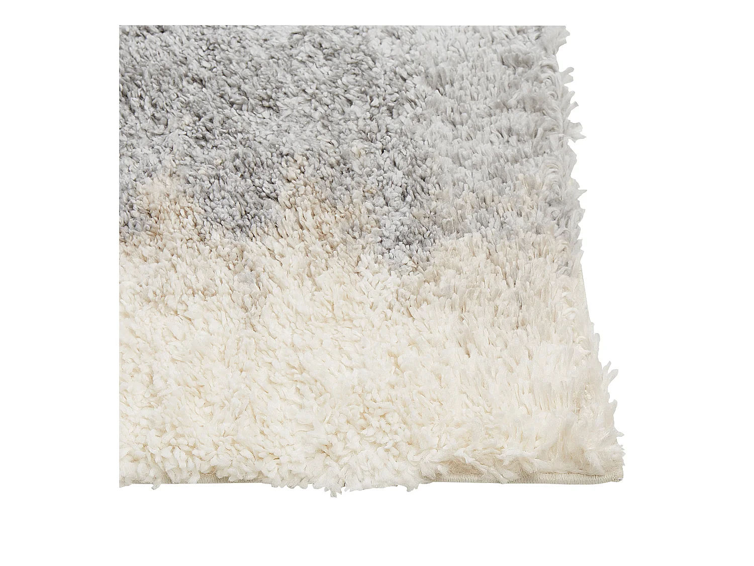 Vloerkleed polypropyleen wit/grijs 80 x 150 cm MARTUNI