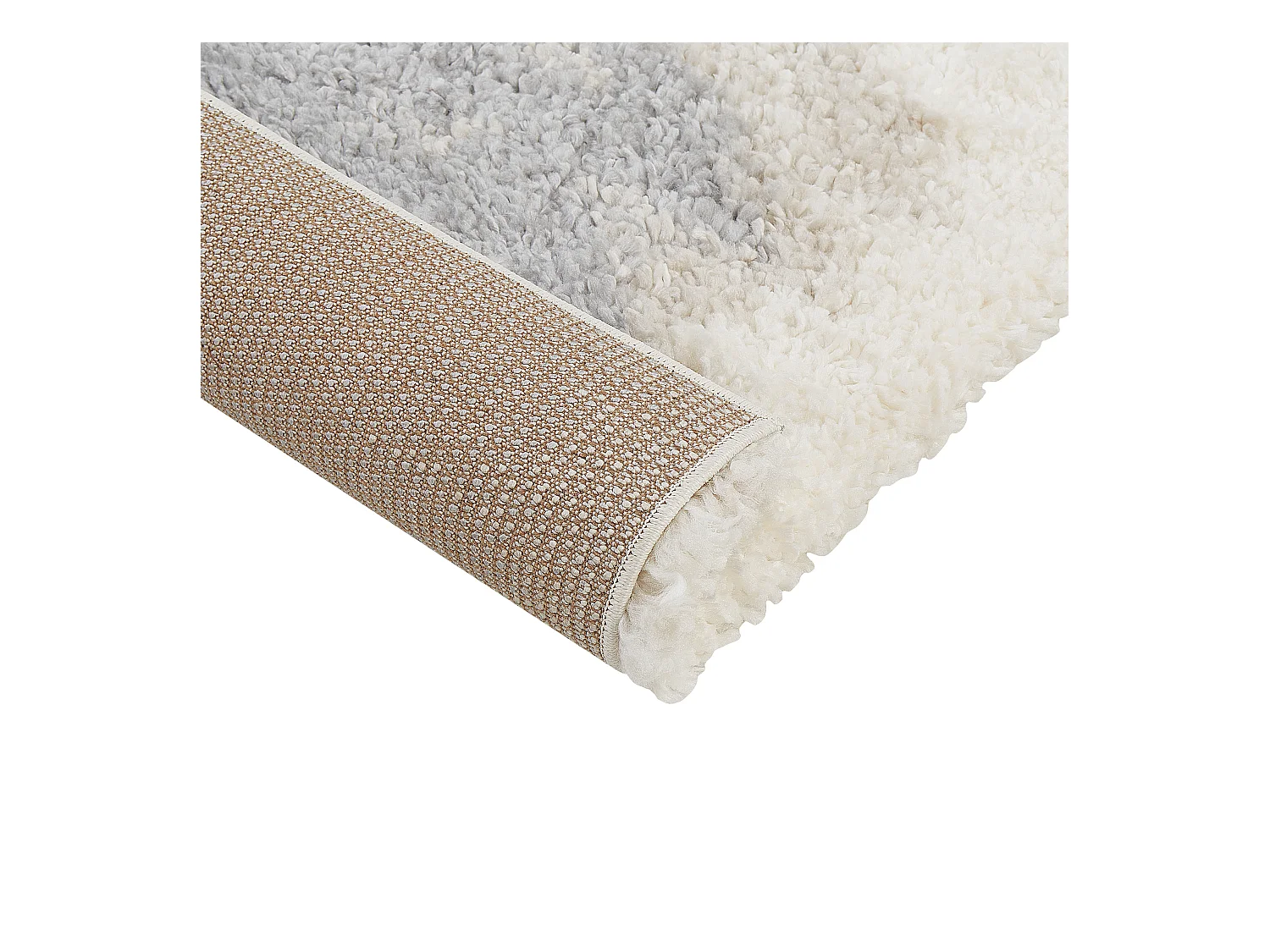 Vloerkleed polypropyleen wit/grijs 80 x 150 cm MARTUNI