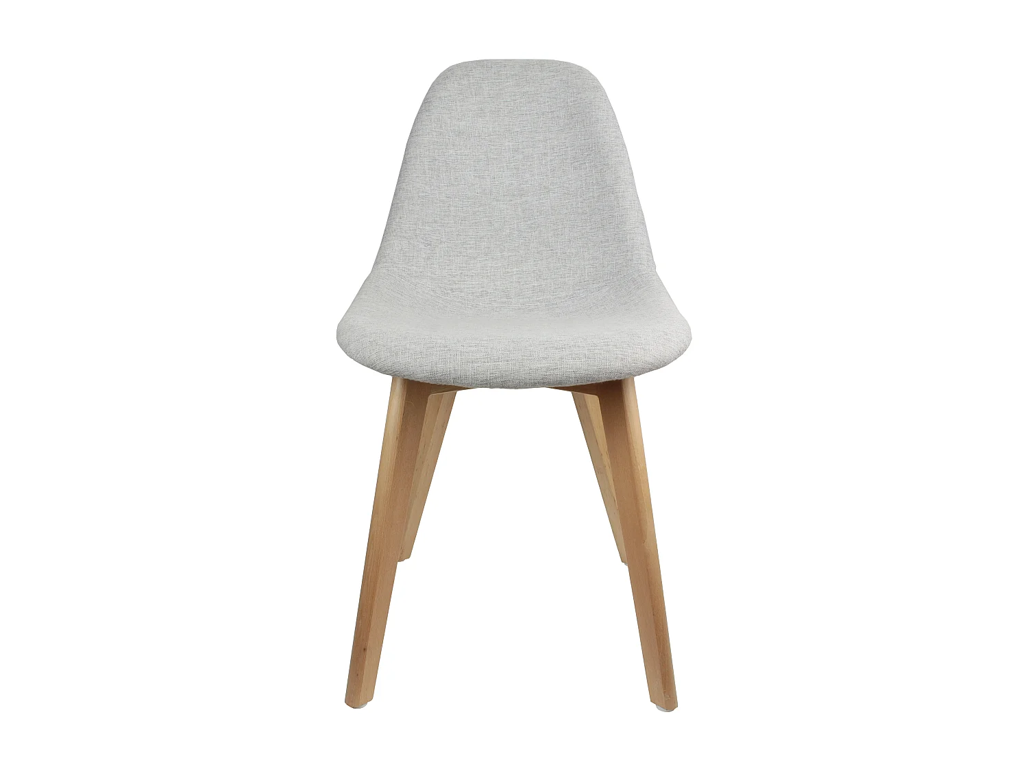 Lot de 2 Chaises Scandinave "Osaka" 87cm Gris