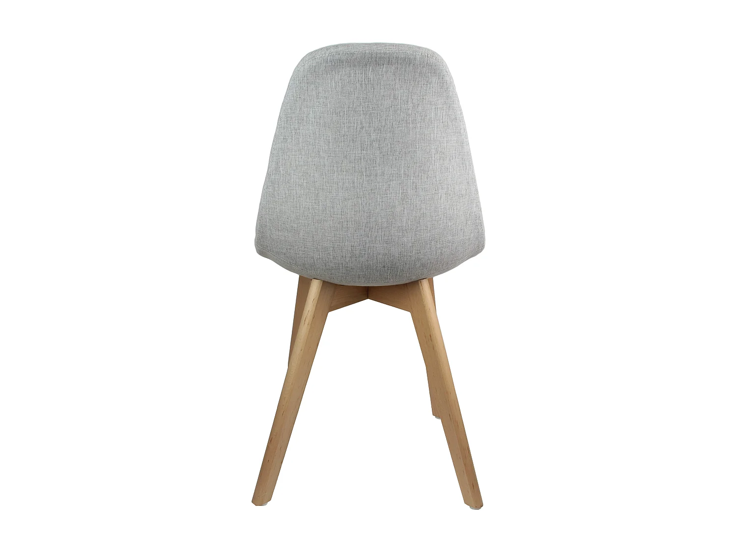 Lot de 2 Chaises Scandinave "Osaka" 87cm Gris