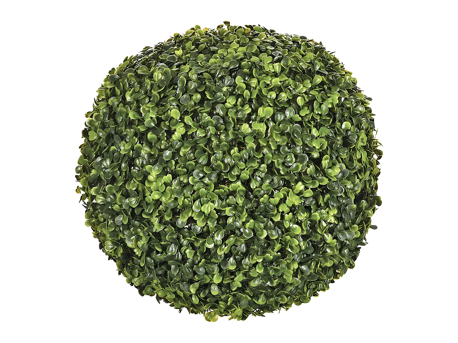 Plante Artificielle "Boule de Buis" 36cm Vert