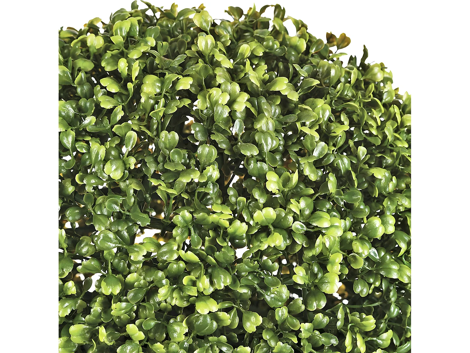 Plante Artificielle "Boule de Buis" 36cm Vert