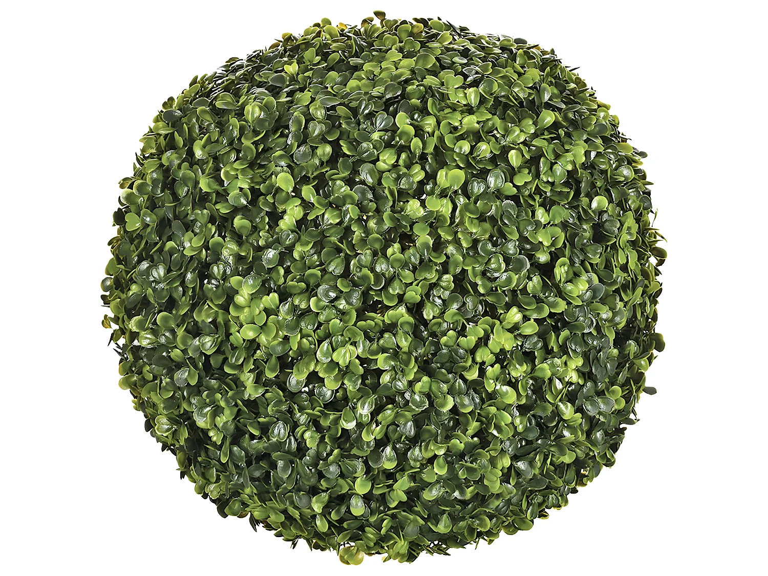 Plante Artificielle "Boule de Buis" 36cm Vert