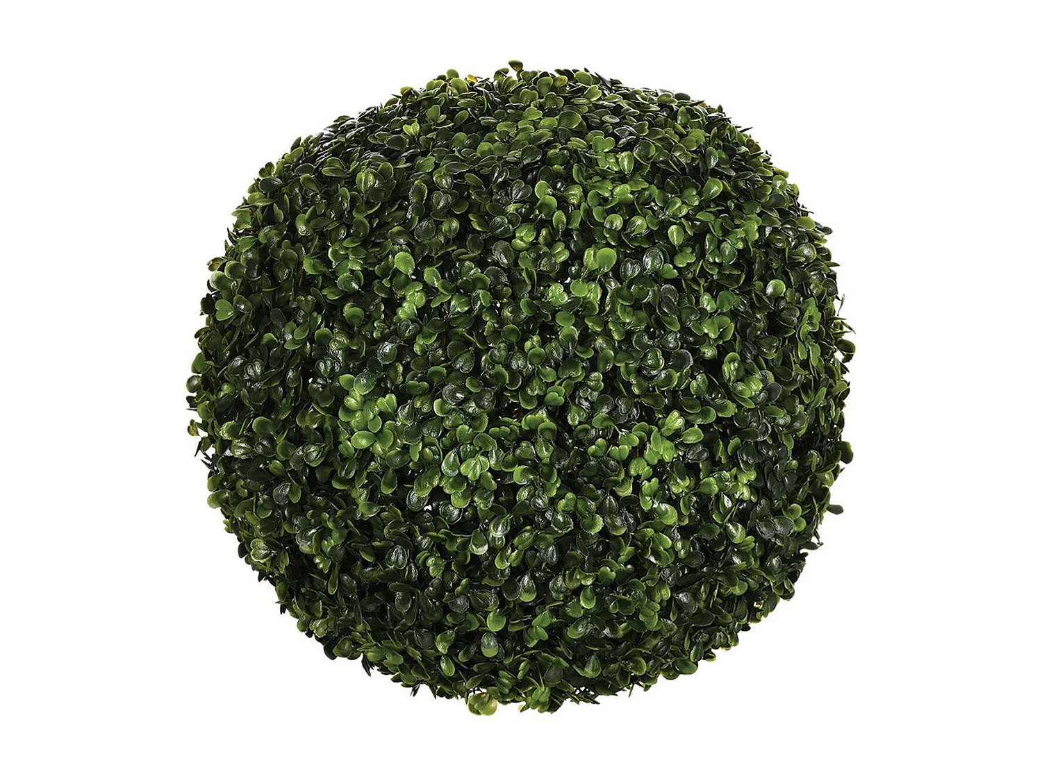 Plante Artificielle "Boule de Buis" 36cm Vert