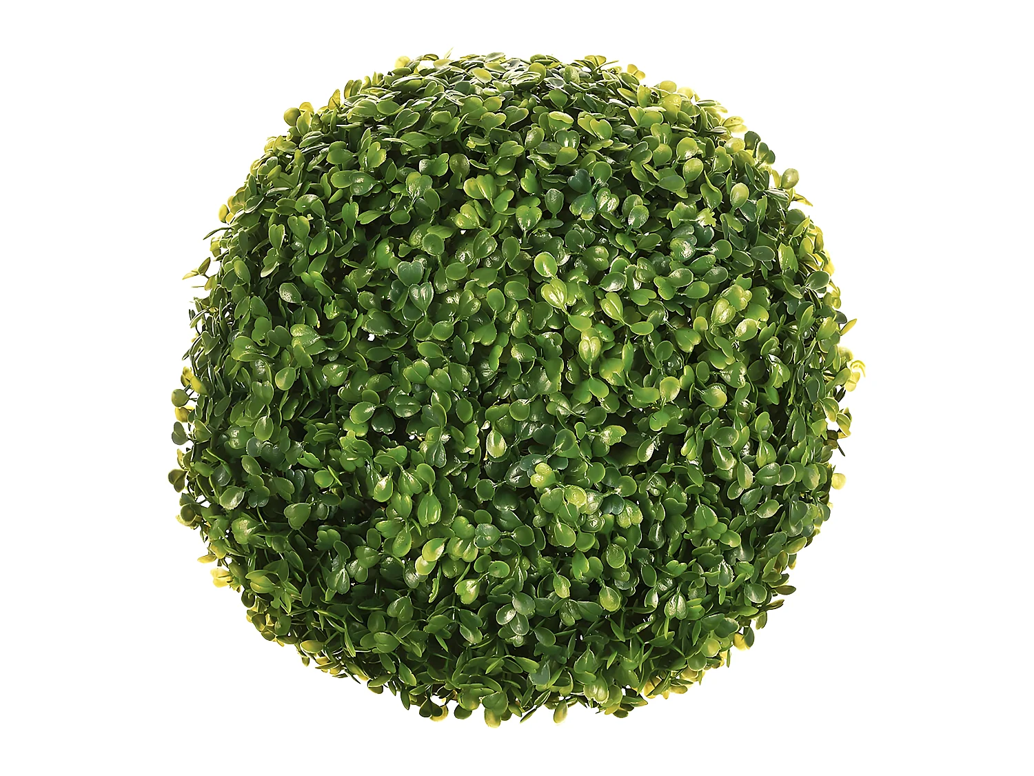 Plante Artificielle "Boule de Buis" 27cm Vert