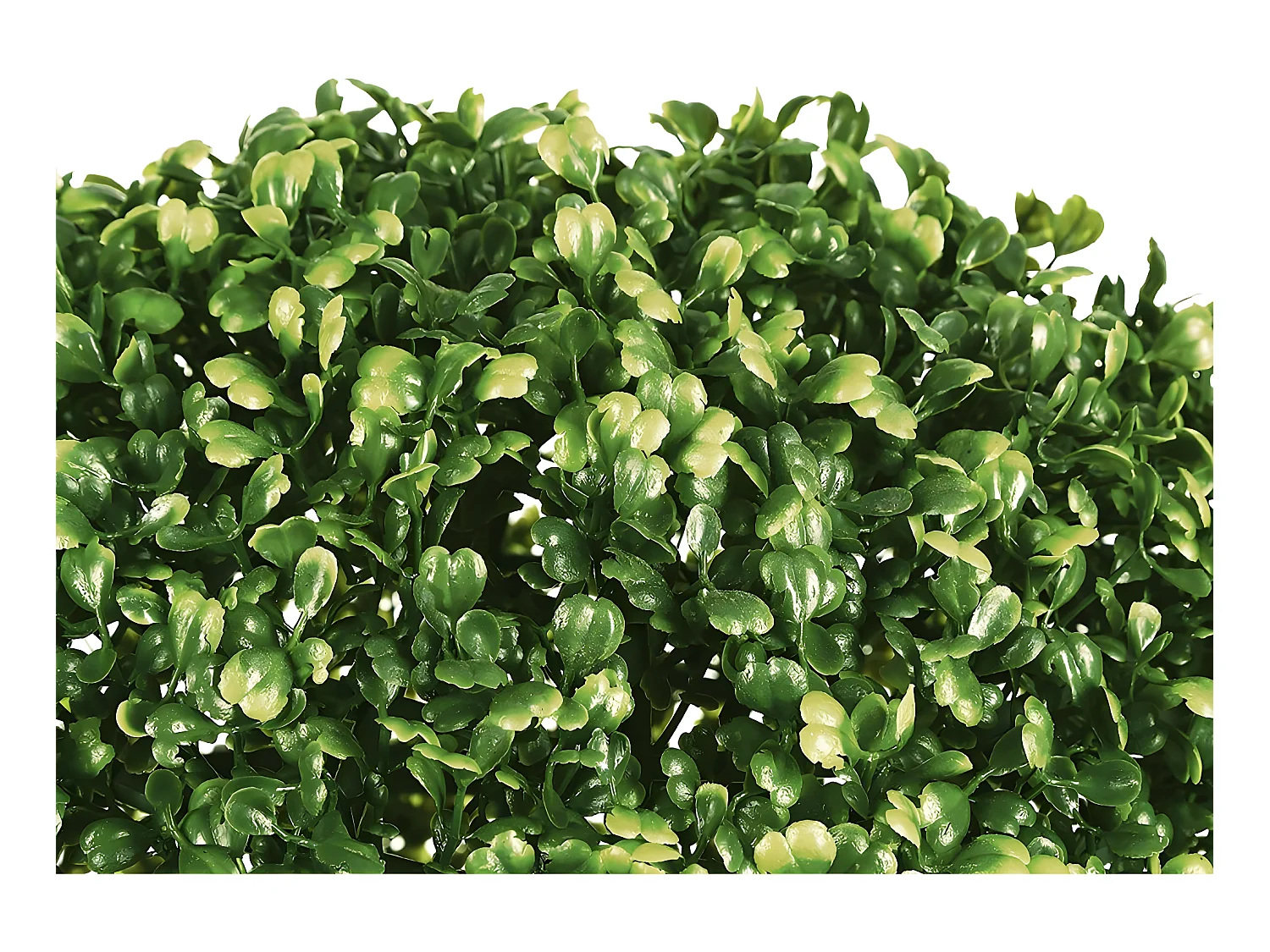 Plante Artificielle "Boule de Buis" 27cm Vert