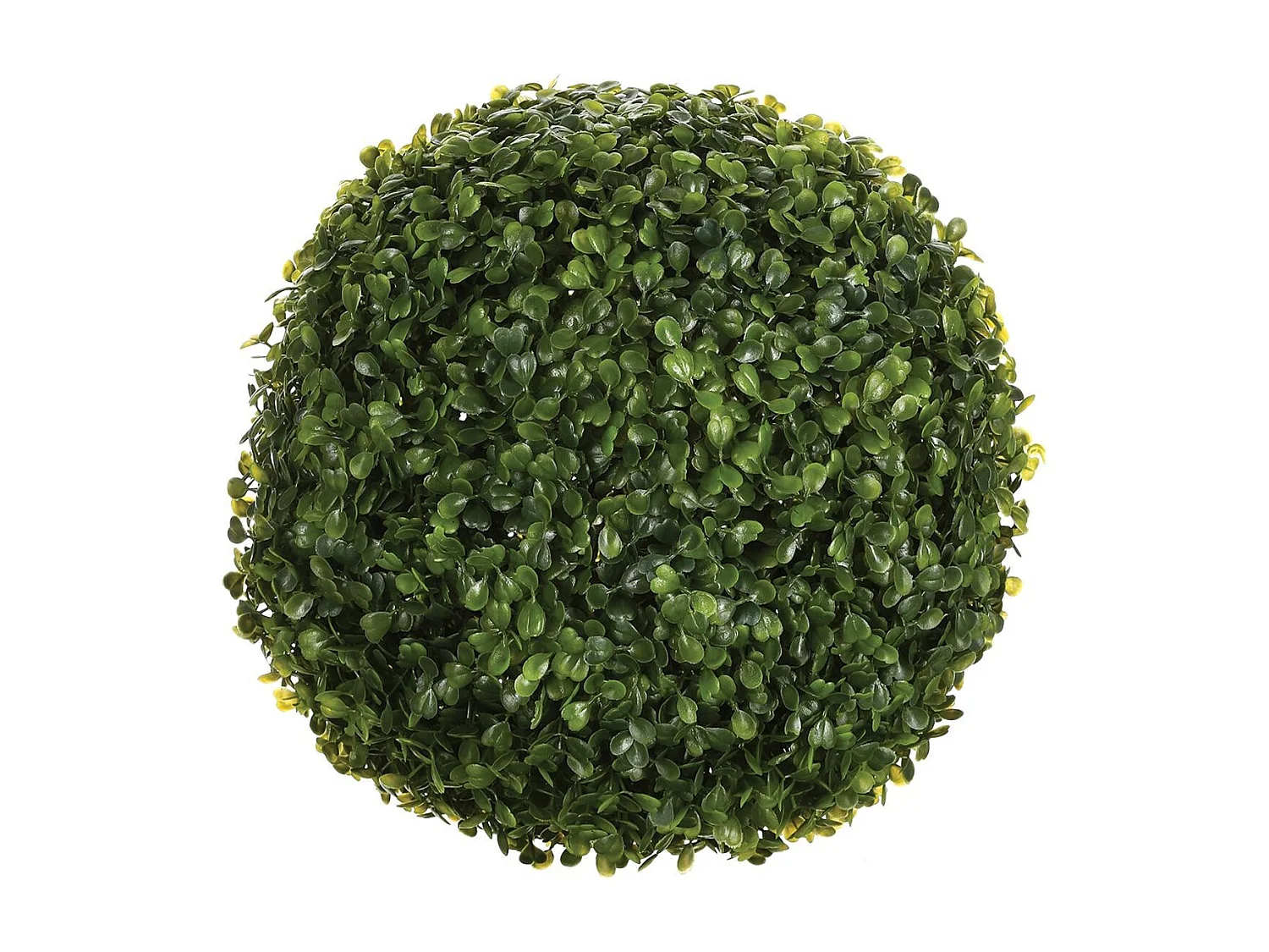 Plante Artificielle "Boule de Buis" 27cm Vert