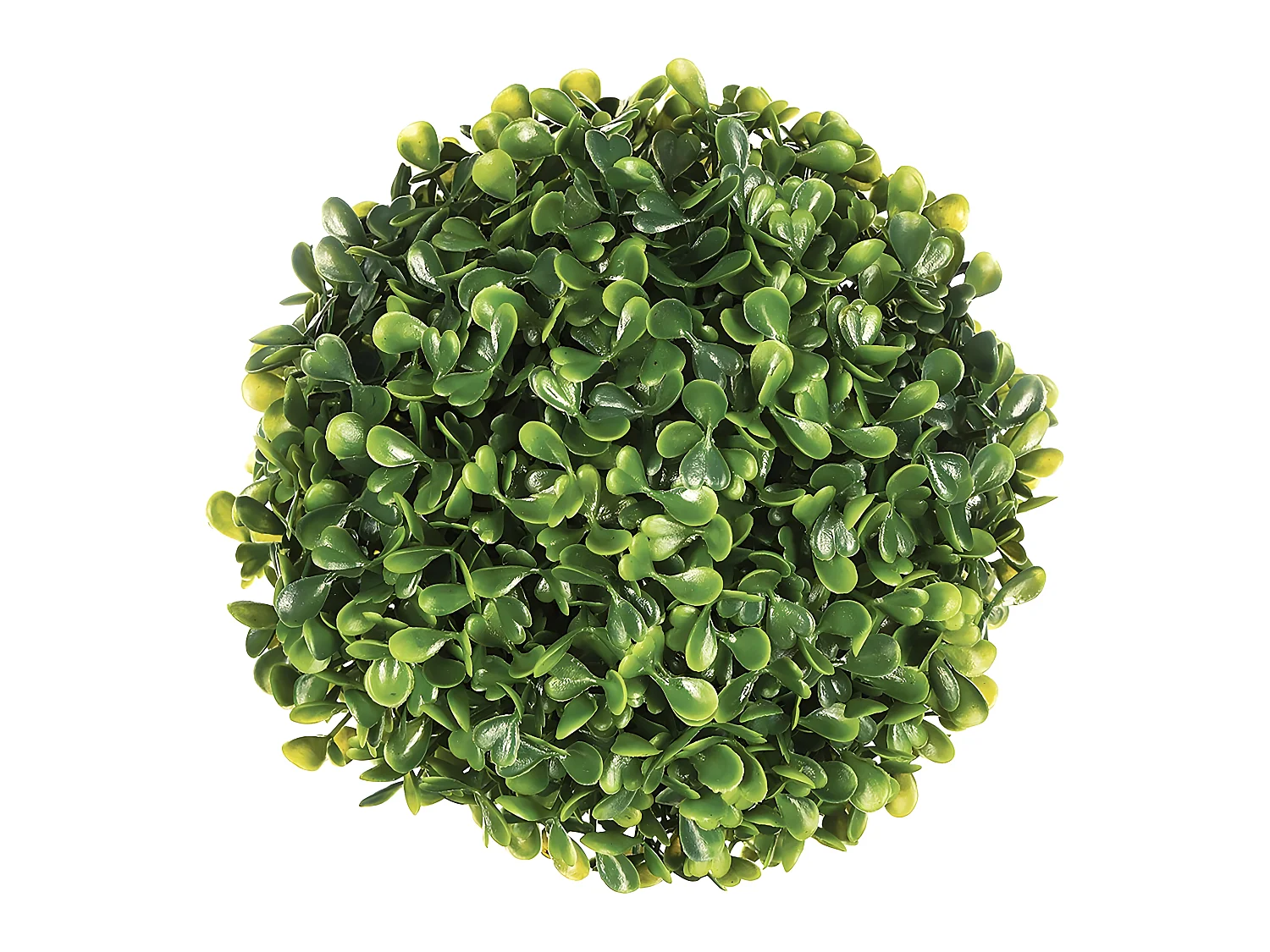 Plante Artificielle "Boule de Buis" 16cm Vert