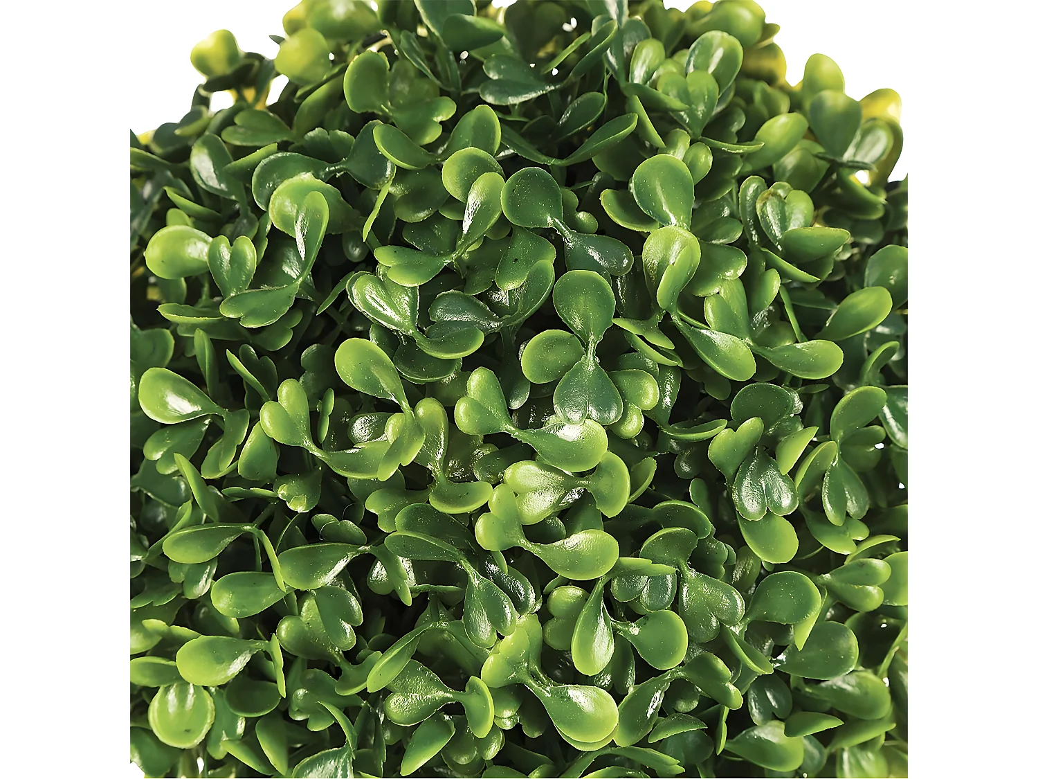 Plante Artificielle "Boule de Buis" 16cm Vert