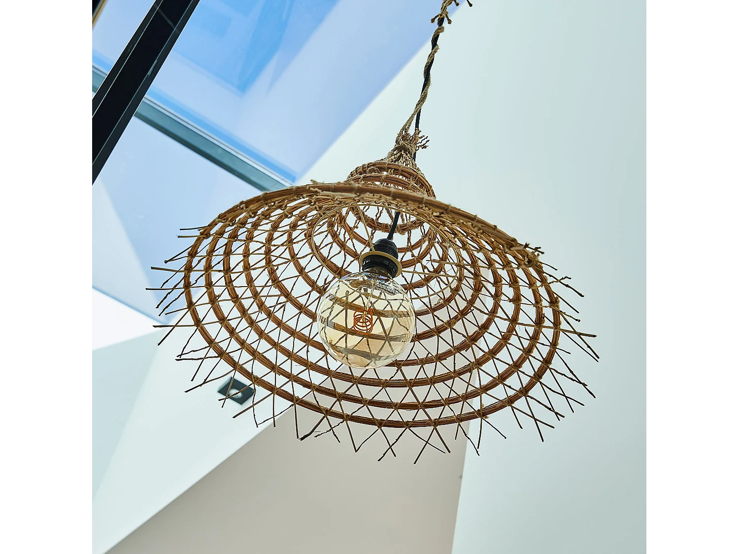 Abat jour naturel seul GAIA INDOOR H44cm