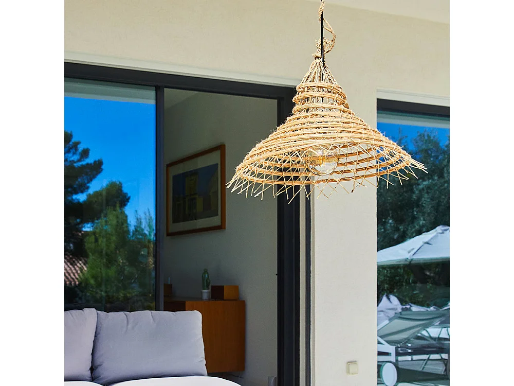 Abat jour naturel seul GAIA INDOOR H44cm