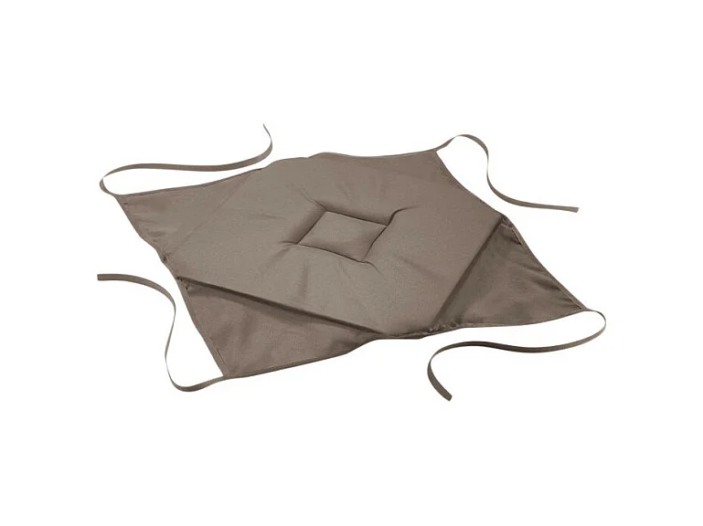 Galette de Chaise "Essentiel" 40x40cm Taupe