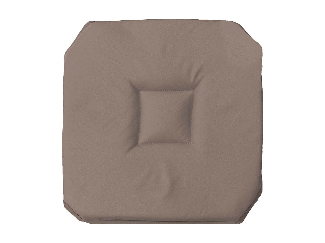Galette de Chaise "Essentiel" 40x40cm Taupe