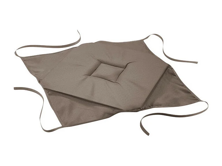 Galette de Chaise "Essentiel" 40x40cm Taupe