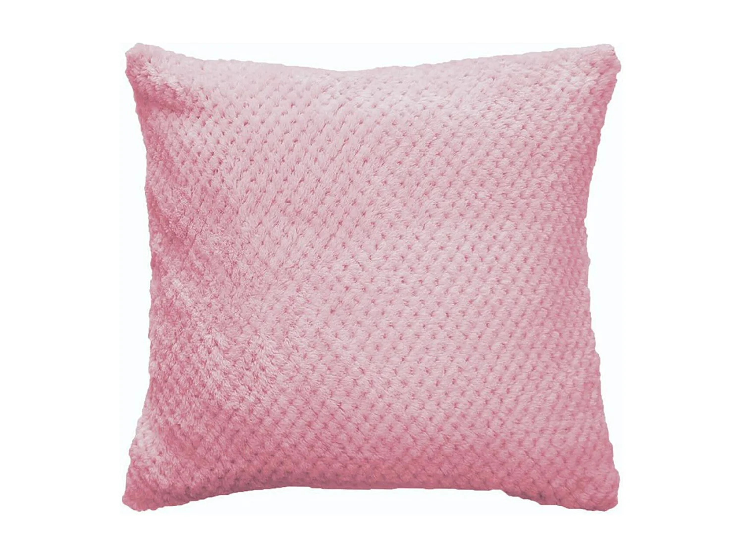 Housse de Coussin Jacquard "Didou" 40x40cm Rose Dragée