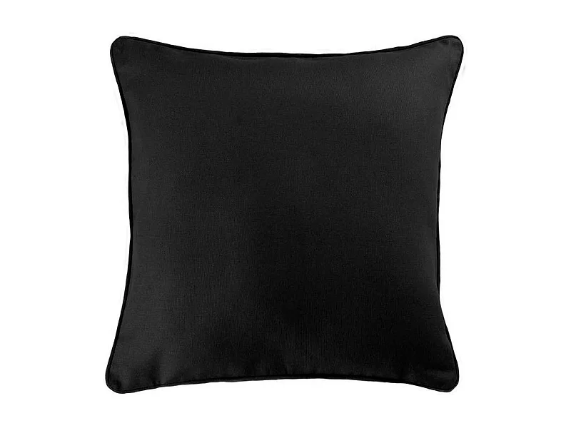 Housse de Coussin "Panama" 40x40cm Noir
