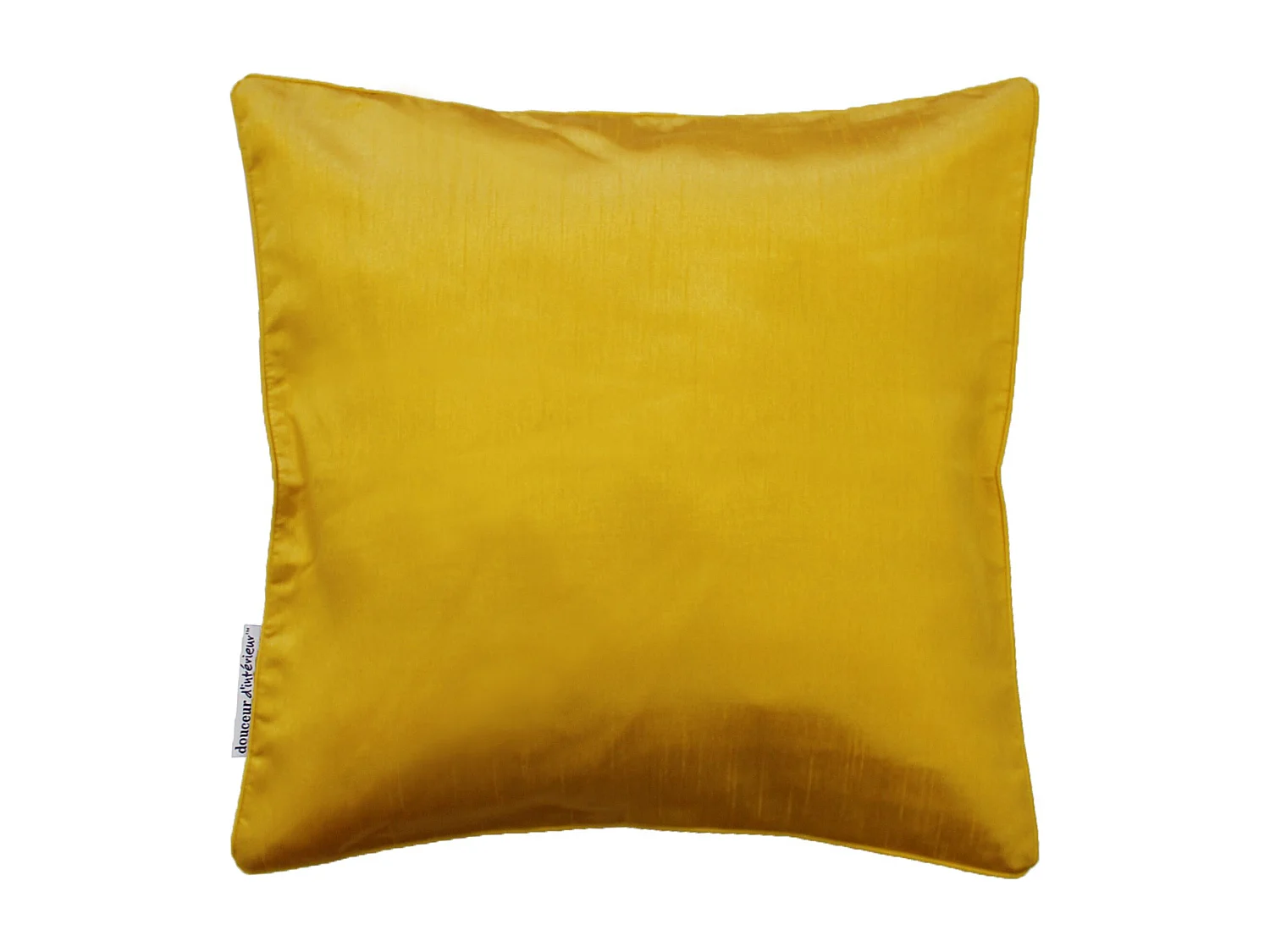 Housse de Coussin "Shana" 40x40cm Moutarde