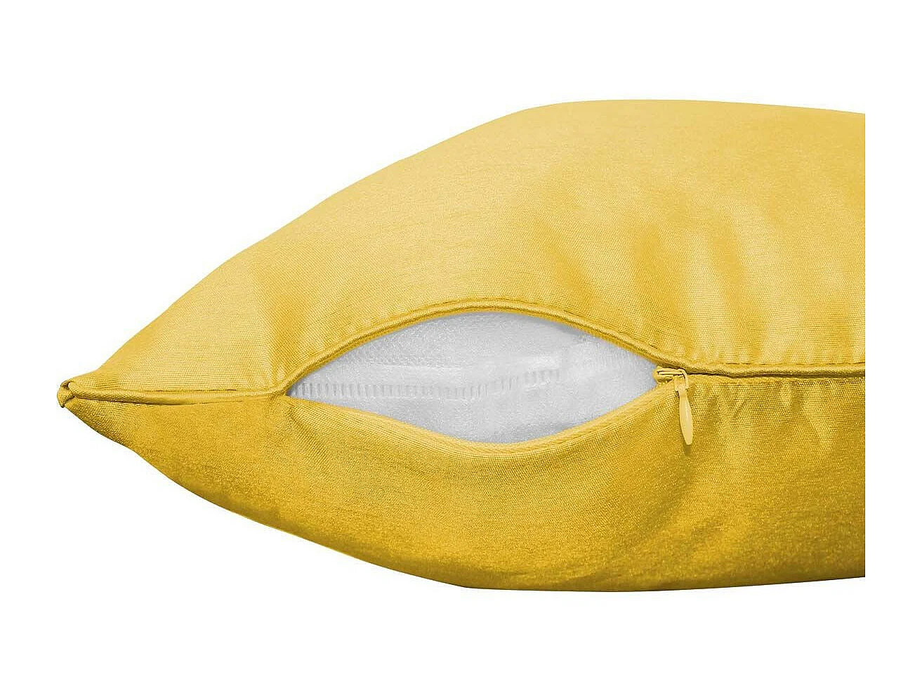 Housse de Coussin "Shana" 40x40cm Moutarde