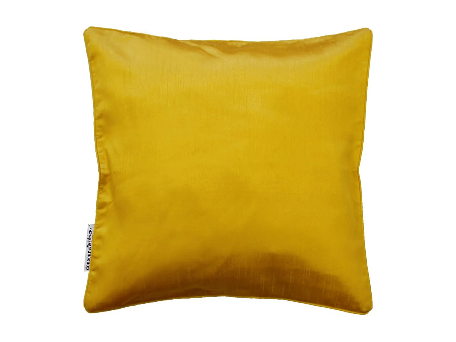 Housse de Coussin "Shana" 40x40cm Moutarde