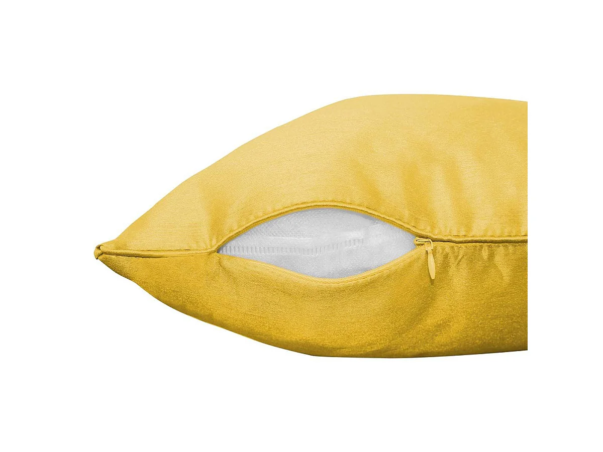 Housse de Coussin "Shana" 40x40cm Moutarde