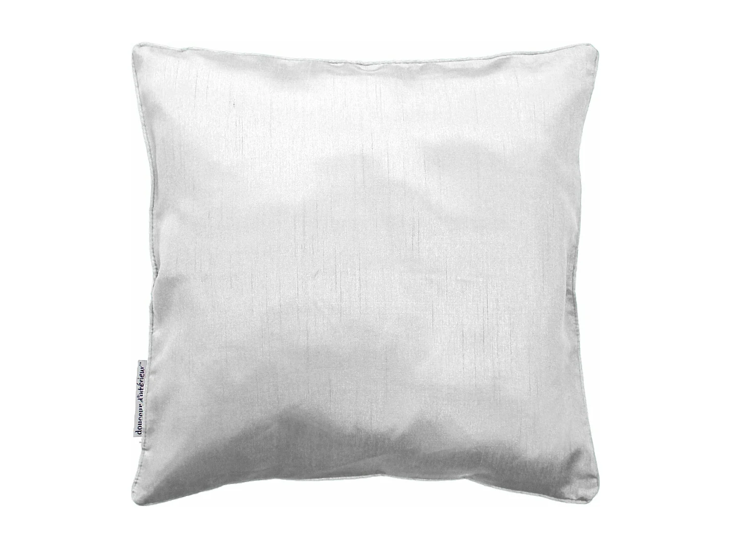 Housse de Coussin "Shana" 40x40cm Blanc