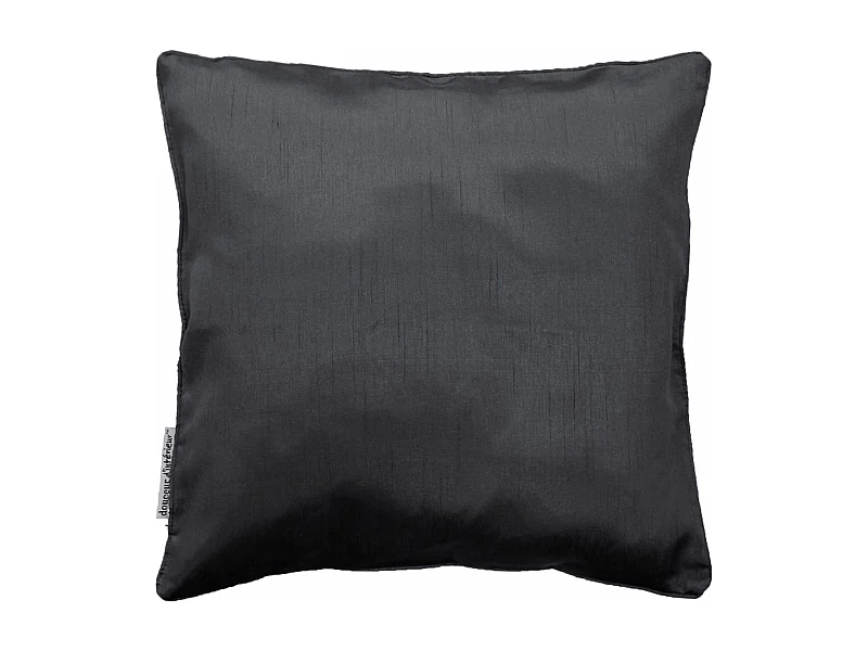 Housse de Coussin "Shana" 40x40cm Gris Anthracite