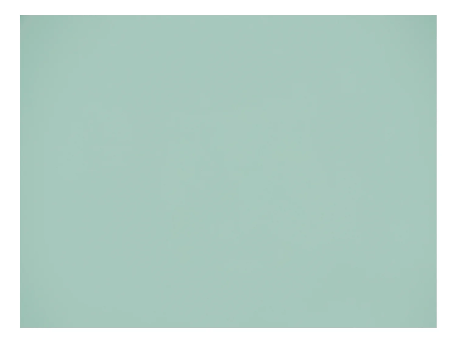 Lavabo redondo de cerámica sobre encimera - Verde mate - 36 cm - LENISO II