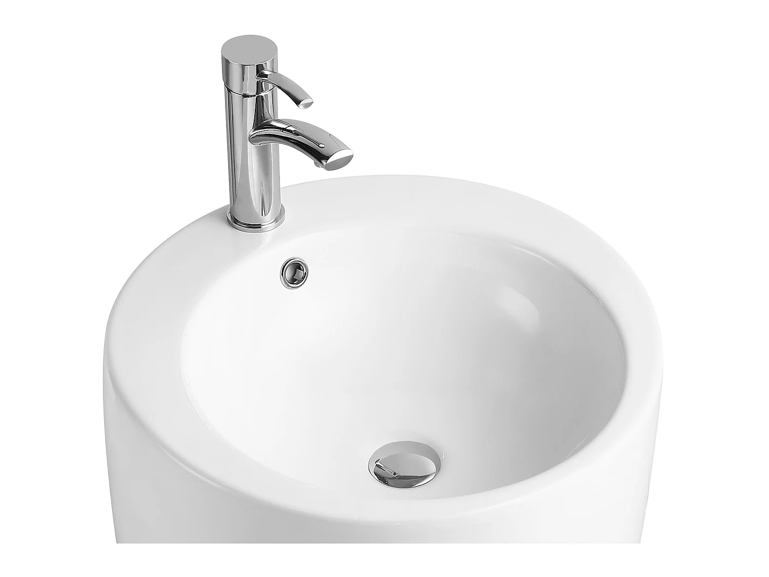 Umywalka stojąca cylindryczna - szer. 50 × gł. 50 × wys. 83 cm - MILOS