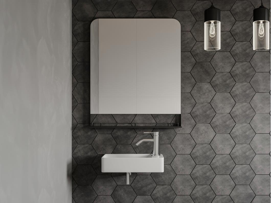 Lavatório suspenso cerâmica branca C38 x A10 x L22 cm - ERAVAL II
