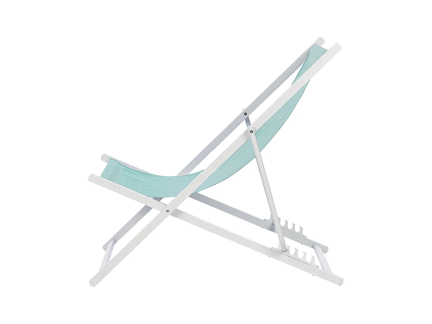 Chilienne pliante LOCRI II Métal Turquoise