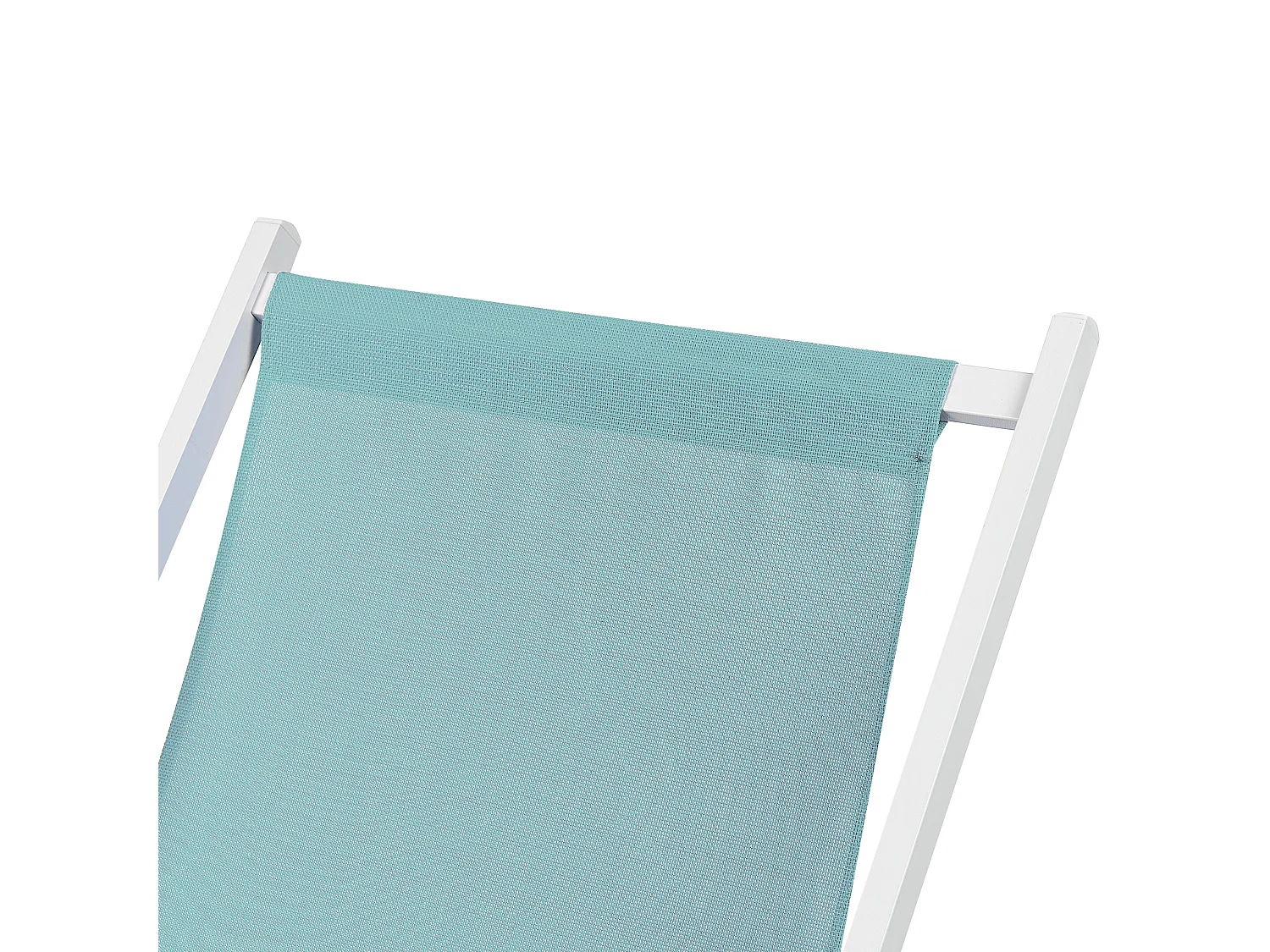 Inklapbare ligstoel LOCRI II Metaal Turquoise