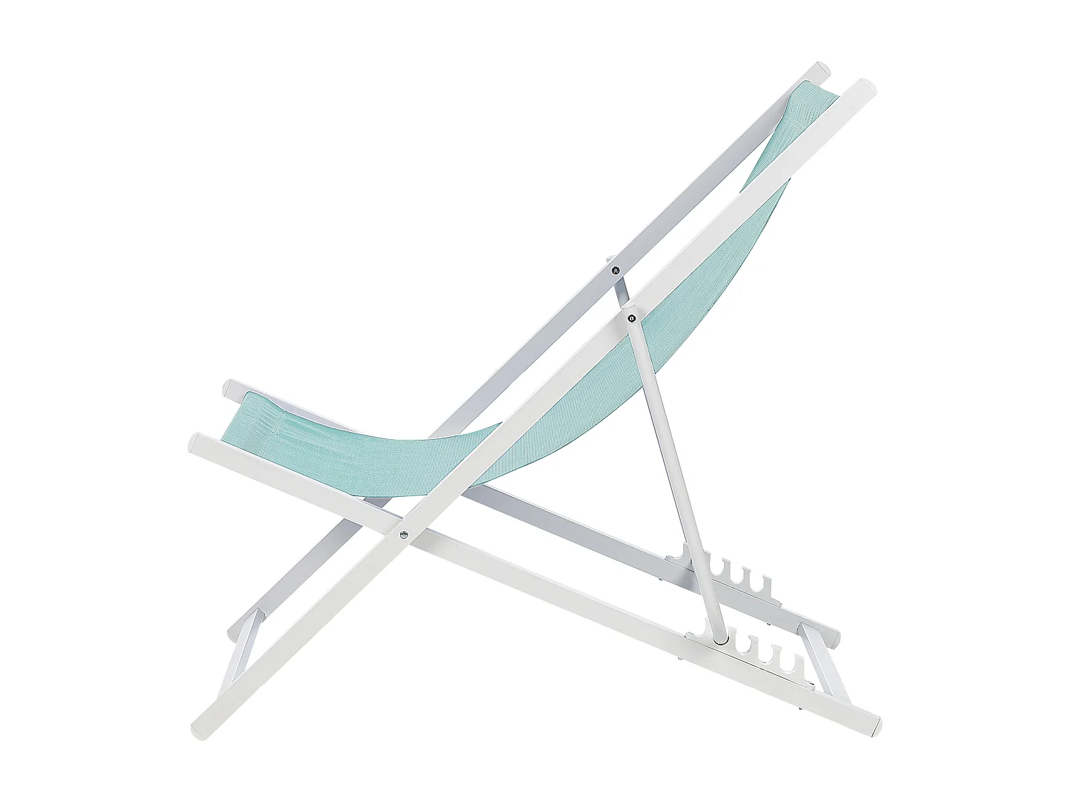 Chilienne pliante LOCRI II Métal Turquoise