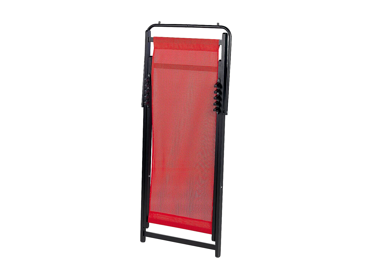 Chilienne pliante LOCRI II Métal Rouge