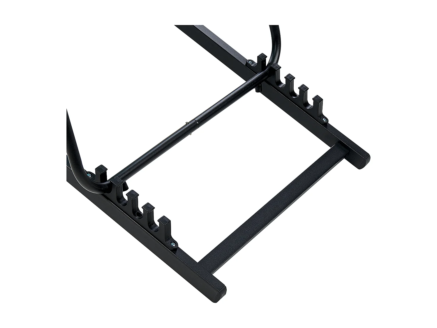 Outdoor Liegestuhl faltbar Aluminium schwarz mit Stoffbespannung rot Locri II