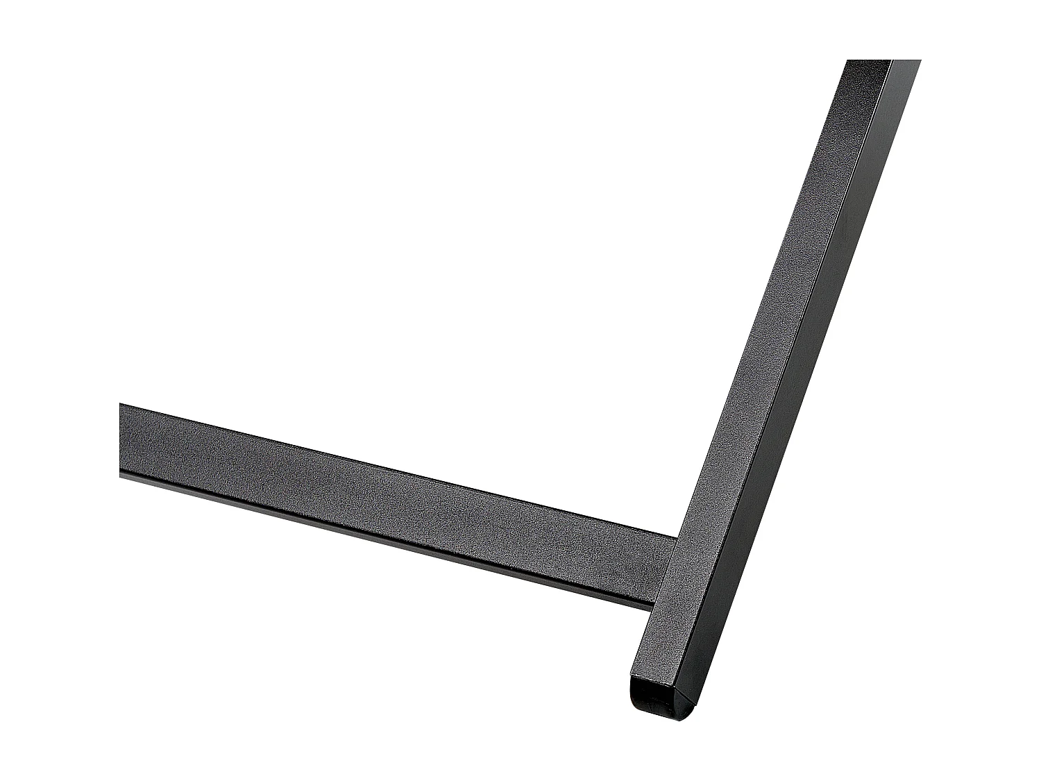 Outdoor Liegestuhl faltbar Aluminium schwarz mit Stoffbespannung rot Locri II