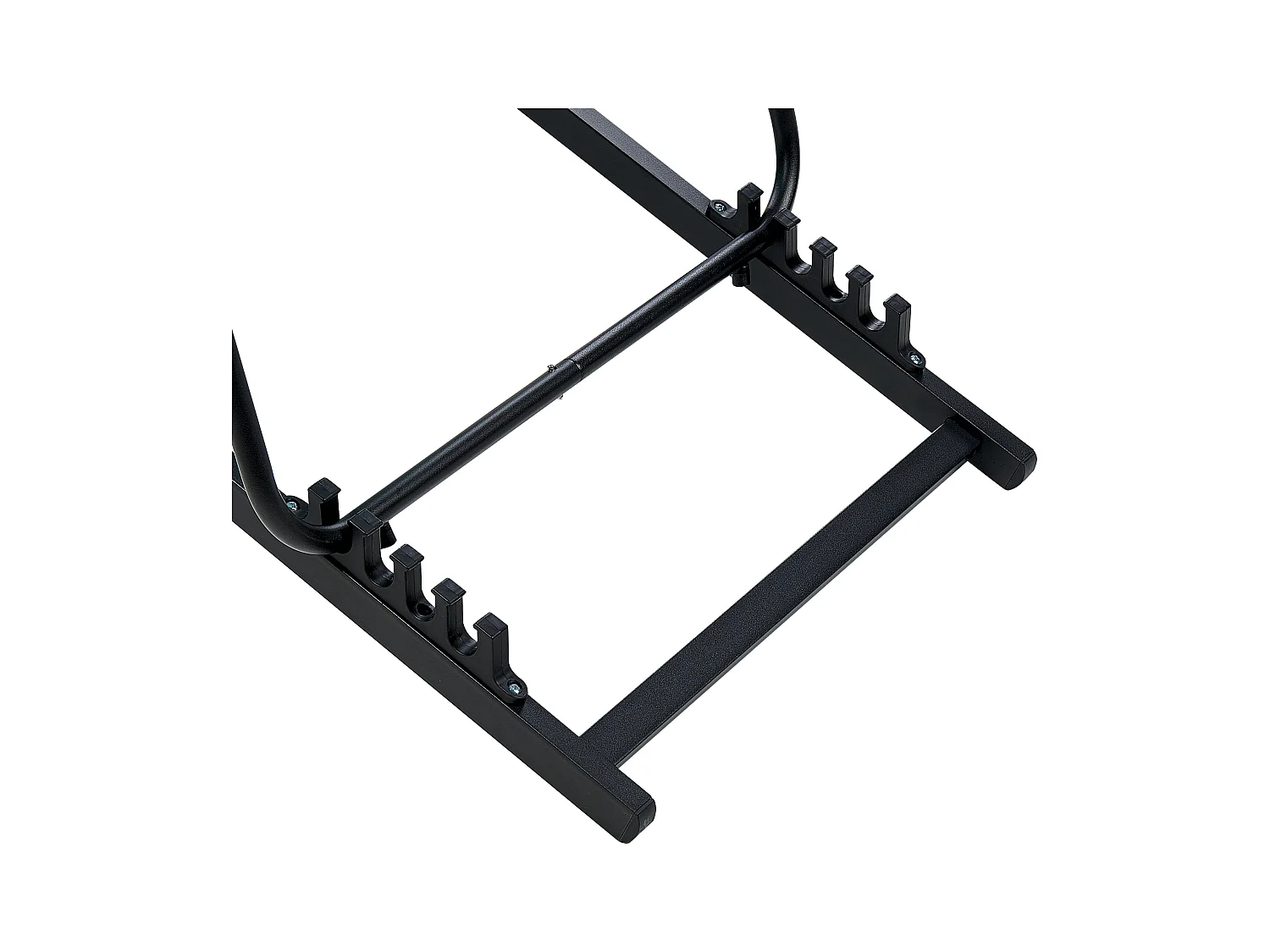 Outdoor Liegestuhl faltbar Aluminium schwarz mit Stoffbespannung blau Locri II