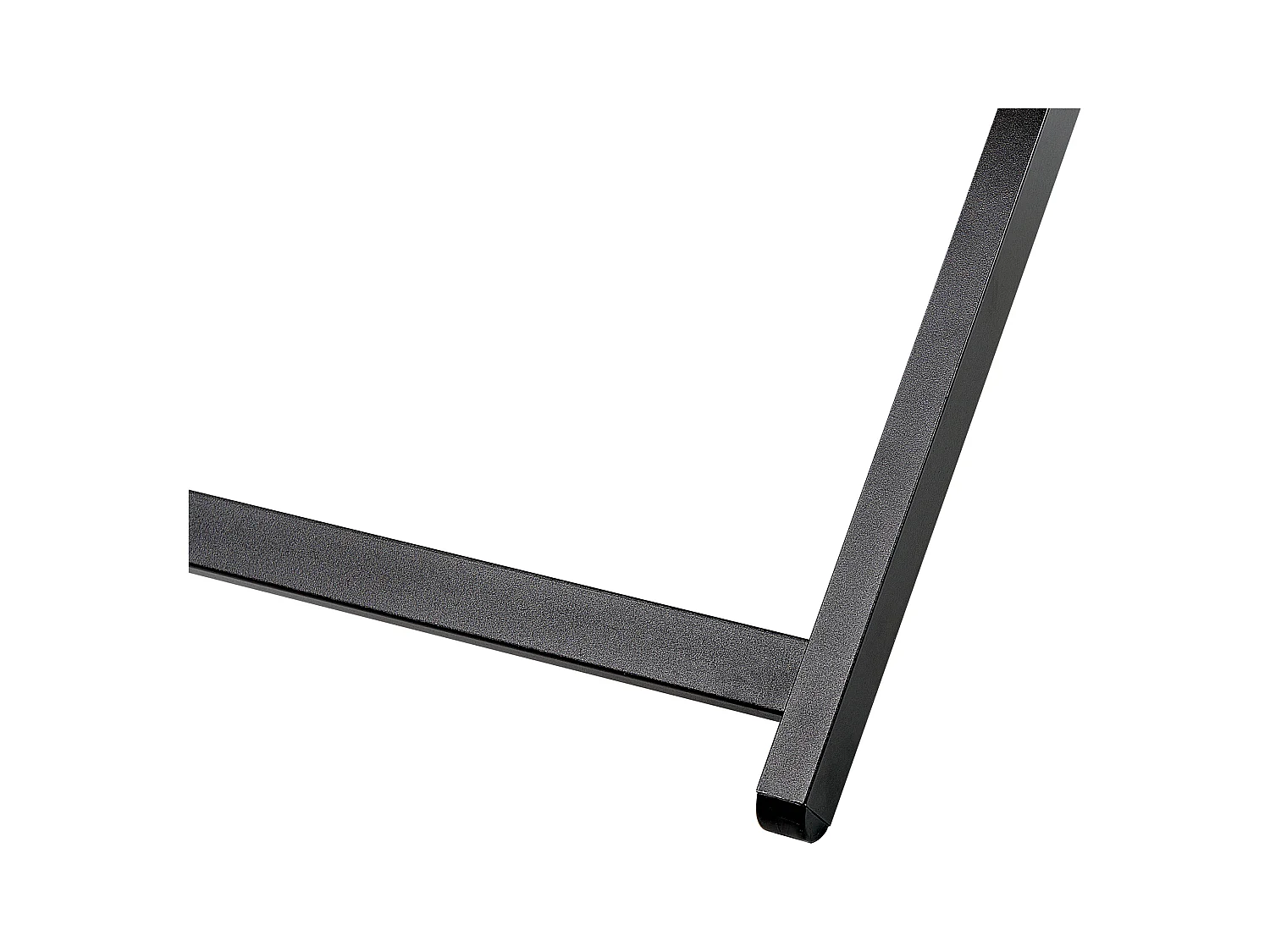 Outdoor Liegestuhl faltbar Aluminium schwarz mit Stoffbespannung blau Locri II