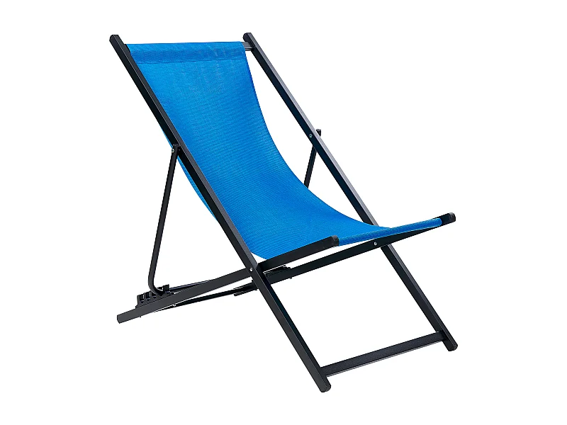 Cadeira de praia dobrável LOCRI II Metal Azul