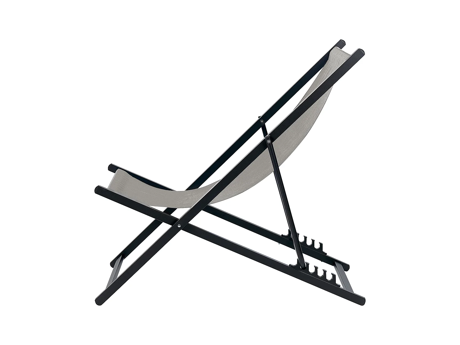 Chilienne pliante LOCRI II Métal Gris