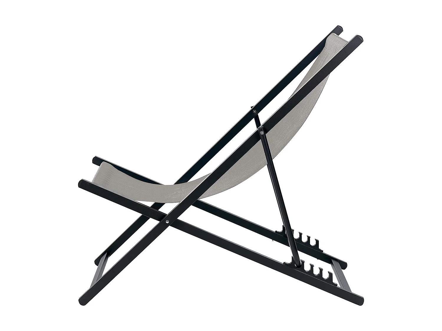 Chilienne pliante LOCRI II Métal Gris