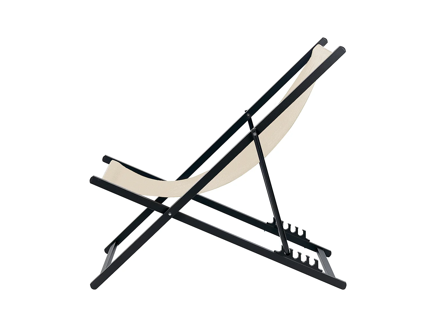 Chilienne pliante LOCRI II Métal Beige