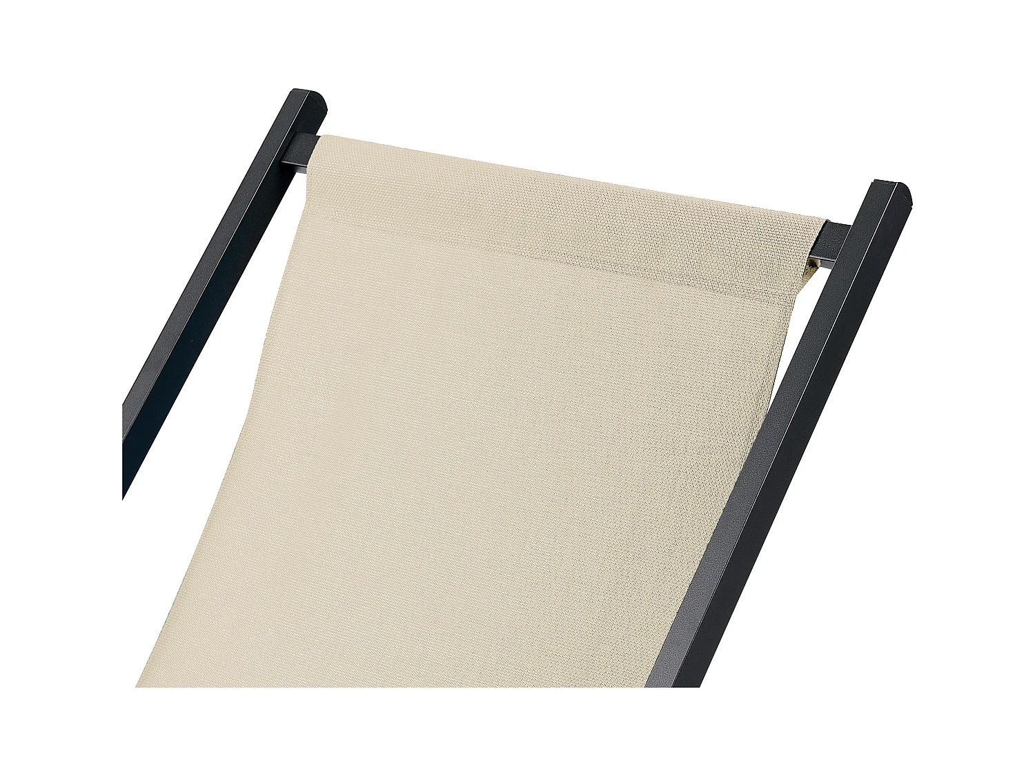 Chilienne pliante LOCRI II Métal Beige