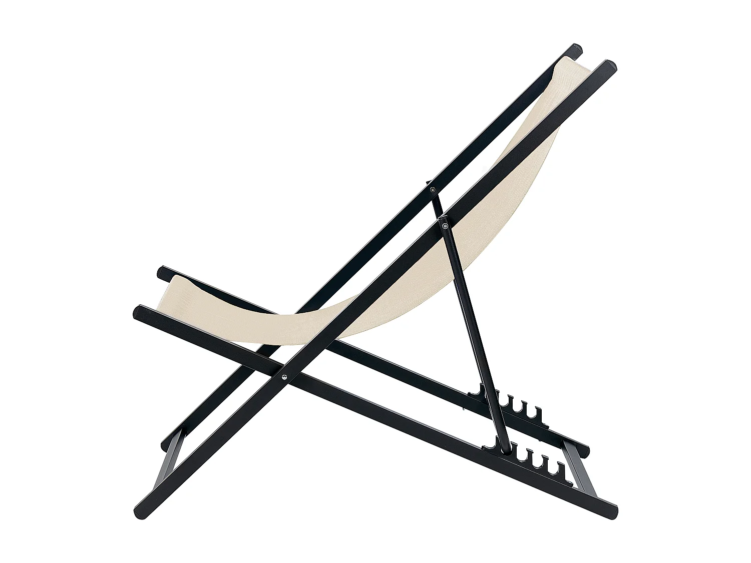 Chilienne pliante LOCRI II Métal Beige