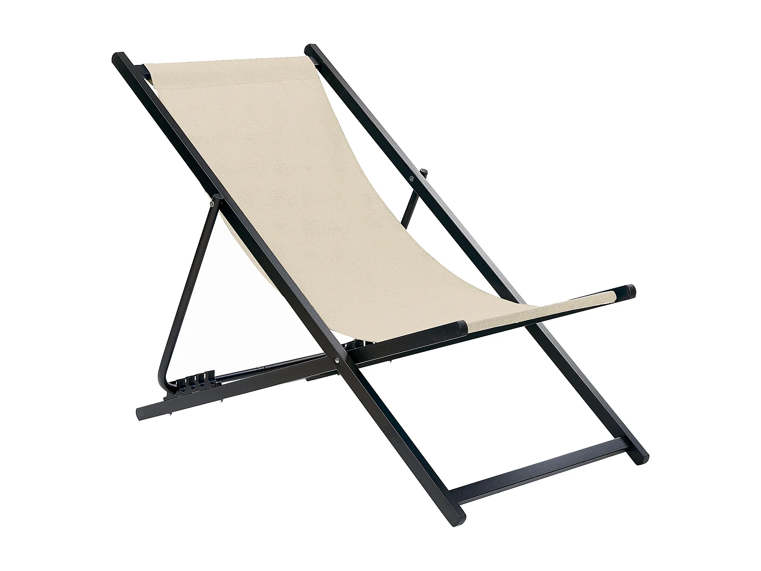 Chilienne pliante LOCRI II Métal Beige