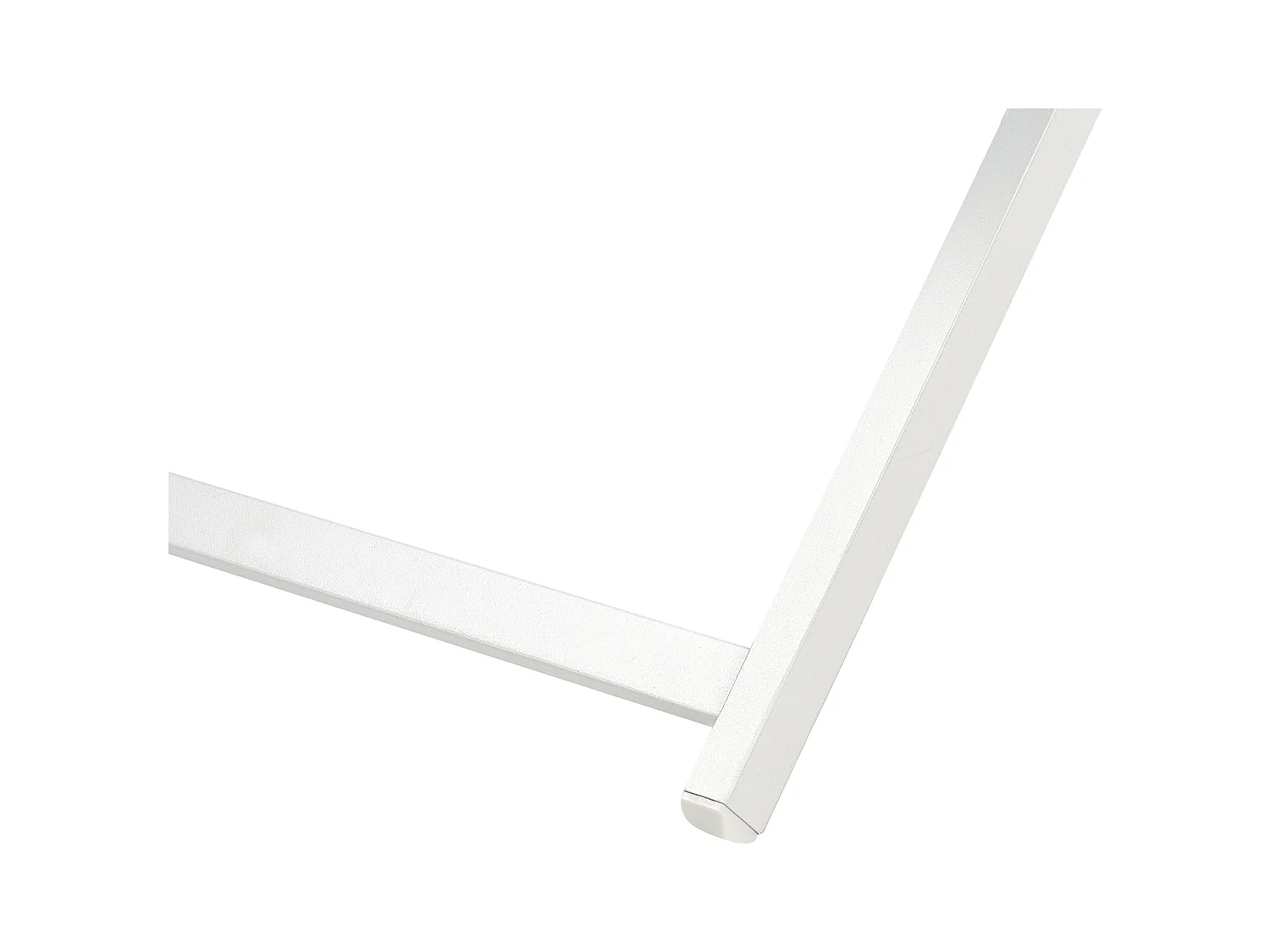 Outdoor Liegestuhl faltbar Aluminium weiß mit Stoffbespannung blau Locri II